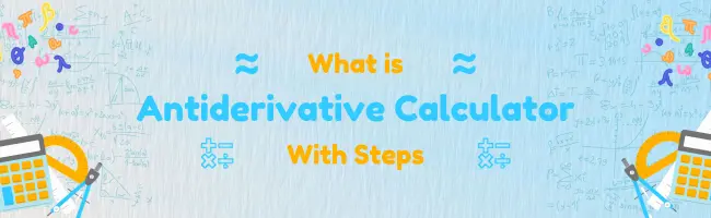 antiderivative calculator with steps